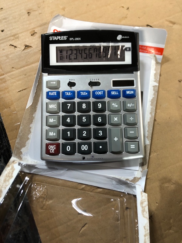 Photo 3 of Staples? SPL-290X Desktop Calculator