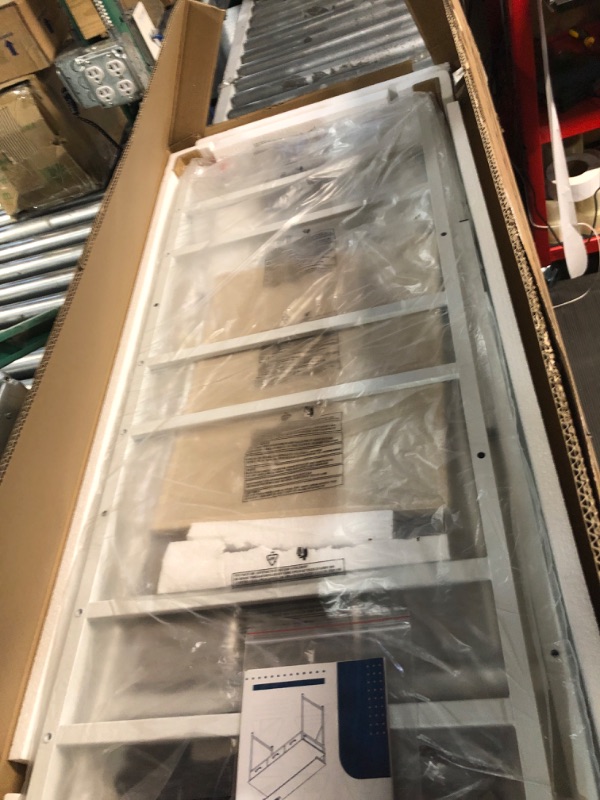 Photo 1 of ODK 48 Inch Computer Desk with 3 Drawer and USB Charging Port & Power Outlet