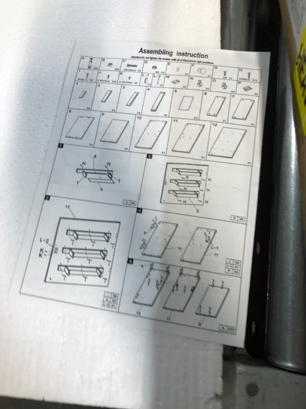 Photo 4 of ***NONREFUNDABLE - NOT FUNCTIONAL - FOR PARTS ONLY - SEE COMMENTS***
Usinso Folding Sewing Table Multifunctional Sewing Machine Cart Table Sewing Craft 