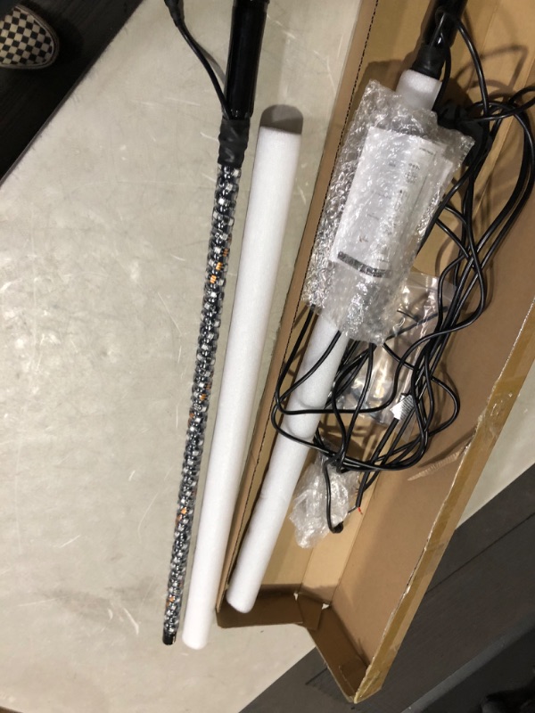 Photo 1 of **PARTS ONLY DOES NOT FUNCTION SEE NOTES**
Lamvip 2PCS 3FT Led Whip Light [2023 Upgraded]