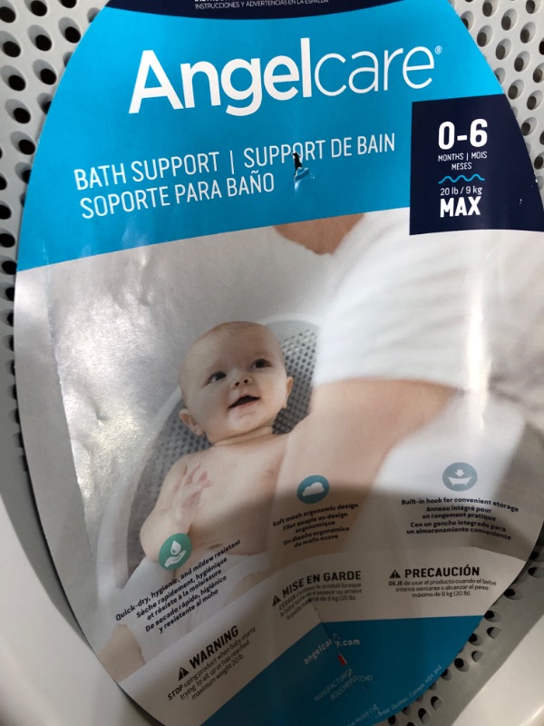 Photo 2 of Angelcare Baby Bath Support (Grey) | Ideal for Babies Less than 6 Months Old