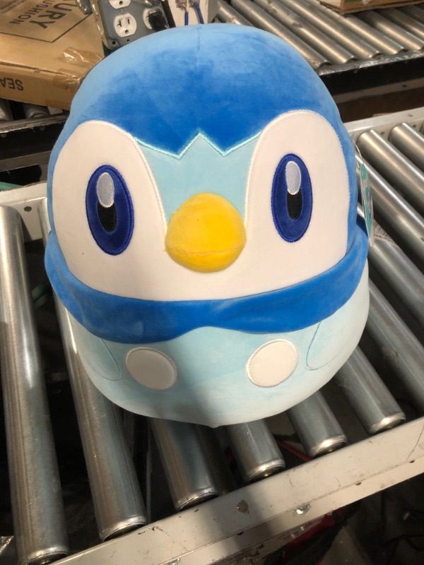 Photo 4 of Squishmallows Pokemon 14-Inch Piplup Plush - Add Piplup to Your Squad, Ultrasoft Stuffed Animal Medium Plush, Official Kelly Toy Plush