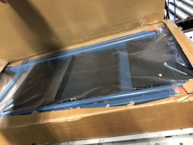 Photo 1 of LANBITOU Ladder Pro 3 Step Ladder with Handrails, Aluminum Heavy Duty Ladder, Wide Step & Anti-Slip Feet, Lightweight Portable, Folding Storage Ladders for Home Family Indoor RV Kitchen Library Large-3 Step