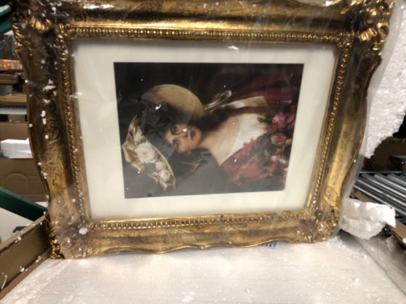 Photo 1 of 11x14 Picture Frame Photo Frames 8x10 with Mat in Bronze, Vintage Looking Wall Mounting Poster Frames 11x14 Bronze