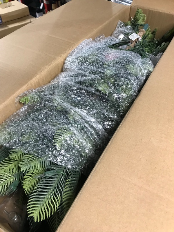 Photo 1 of ***READ NOTES***Puleo International 4.5 Foot Pre-Lit Aspen Fir Artificial Christmas Tree with 250 UL Listed Clear Lights