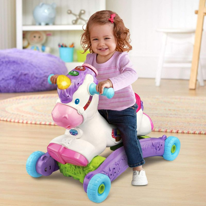 Photo 3 of (READ NOTES) VTech Prance and Rock Learning Unicorn, Multicolor, 12 to 36 Months
