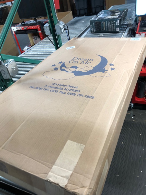 Photo 5 of **see PICTURES FOR ITEM DAMAGE Dream On Me Twilight 5” 88 Coil Inner Spring Crib And Toddler Mattress, Greenguard Gold Certified, 10 Year 