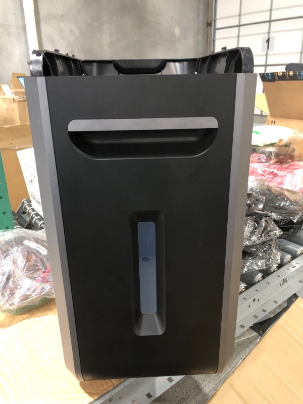 Photo 2 of ***PARTS ONLY** DOES NOT WORKI
Fellowes Powershred 99Ci 18-Sheet Capacity, 100% Jam Proof Cross-Cut Paper Shredder, Black/Gray 18 Sheet