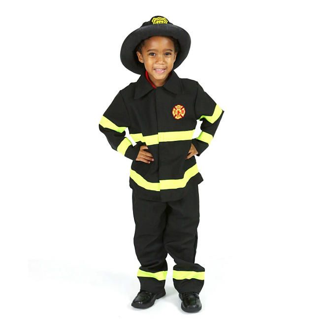 Photo 1 of **Top only Children's Halloween/Dress-Up Fireman Costume with Matching Hat - Ages 4-5