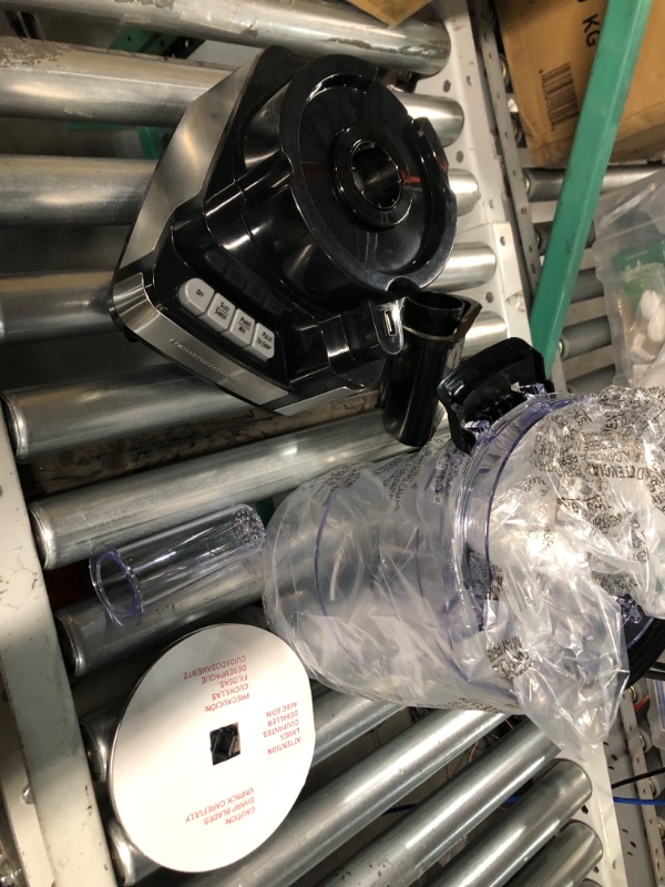 Photo 1 of Hamilton Beach Stack & Snap Food Processor and Vegetable Chopper, BPA Free, Stainless Steel Blades, 12 Cup Bowl, 2-Speed 450 Watt Motor, Black (70725A) Food Processor & Chopper