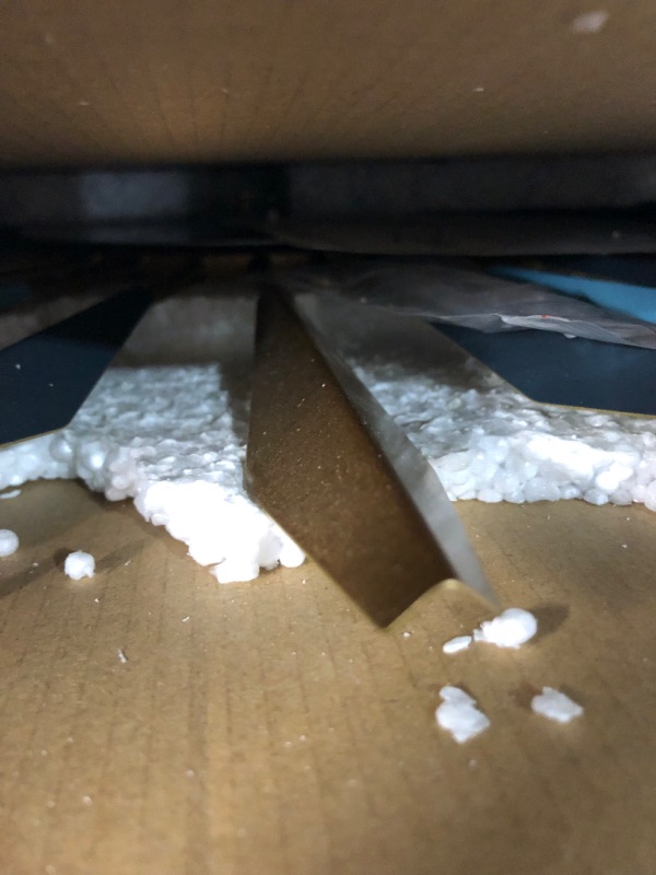 Photo 1 of Large Wall Clock Metal Mid Century Decorative Wall Clock for Living Room Decor, 21.6 Inch Silent Battery Operated Big Wall Clocks Modern Home Wall Art for Bedroom,Kitchen,Dining Room,Hotels,Office Sunburst Color 21.6inch