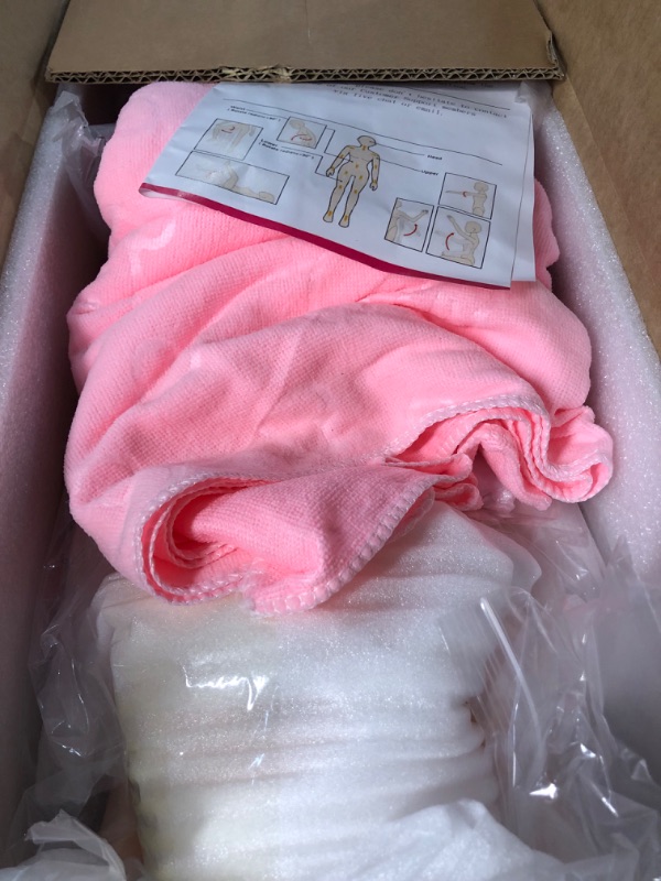 Photo 2 of A FIR Lifelike Reborn Doll - 25 inches, Soft Skin Realistic TPE Doll, Built-in Skeleton can Swing, Cosplay?1:1 Handmade Simulation?Collection Level (5.73 lbs)