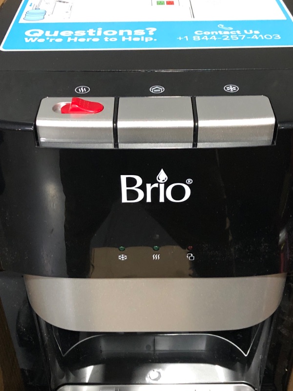 Photo 3 of **MINOR DAMAGE* Brio Bottom Loading Wazter Cooler Water Dispenser – Essential Series - 3 Temperature Settings