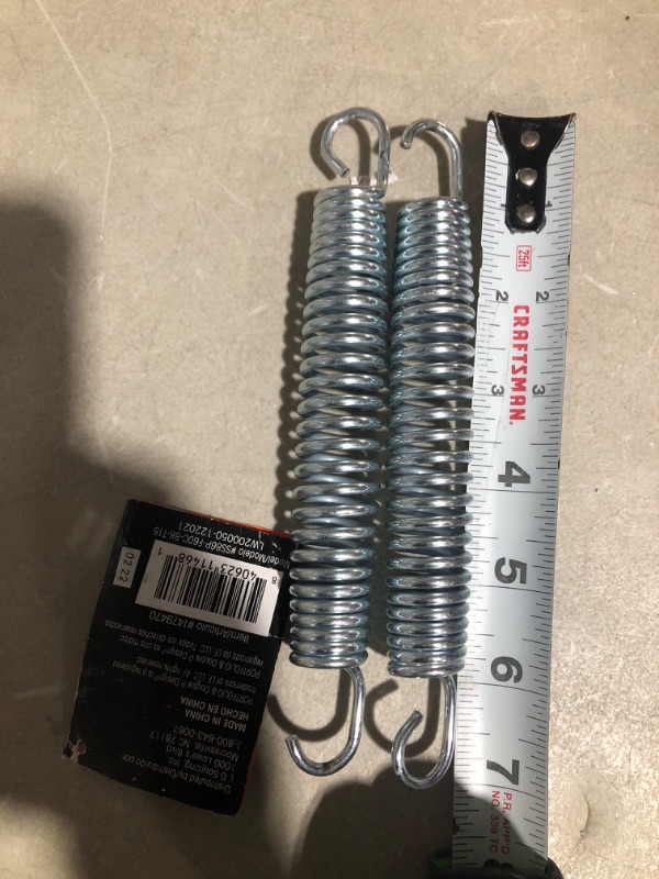 Photo 2 of * see all images *
7 Inch Trampoline Springs Heavy Duty Stainless Steel Replacement Springs