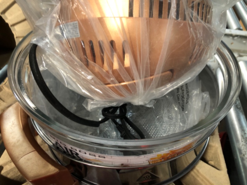 Photo 4 of ***USED - CRACKED - DAMAGED - SEE PICTURES - UNABLE TO TEST***
Big Boss 16Qt Large Air Fryer – Large Capacity Easy to Use Air Fryer Oven - Copper