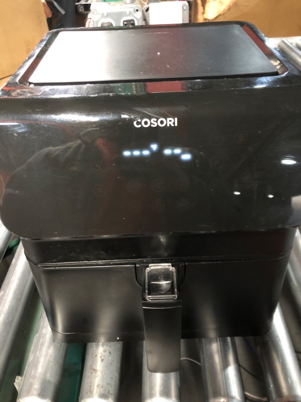 Photo 2 of ***USED AND DIRTY - POWERS ON - UNABLE TO TEST FURTHER***
COSORI Pro II Air Fryer Oven Combo, 5.8QT Large Cooker with 12 One-Touch Savable Custom Functions