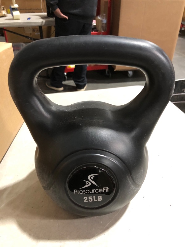 Photo 3 of ***USED - SCRATCHED***
ProSource Vinyl Plastic Kettlebell 25lb