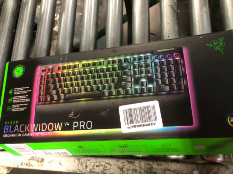 Photo 4 of Razer BlackWidow V4 Pro Wired Mechanical Gaming Keyboard