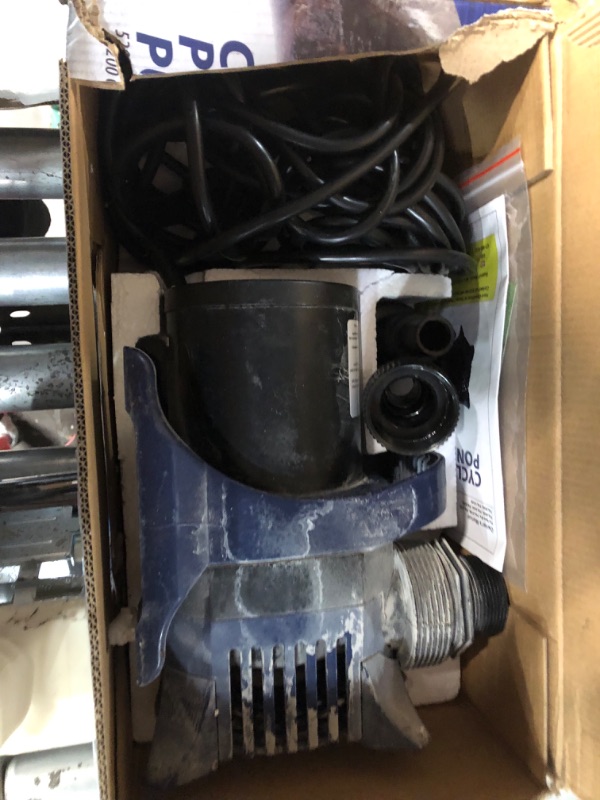 Photo 2 of Alpine Corporation 5200 GPH Cyclone Pump for Ponds, Fountains, Waterfalls, and Water Circulation