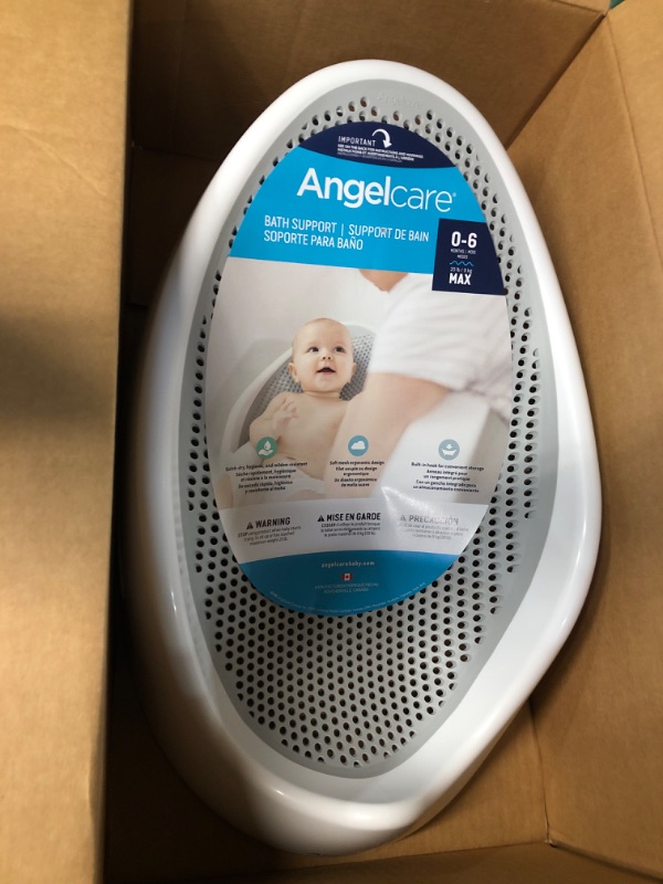 Photo 1 of Angelcare Baby Bath Support (Grey) | Ideal for Babies Less than 6 Months Old