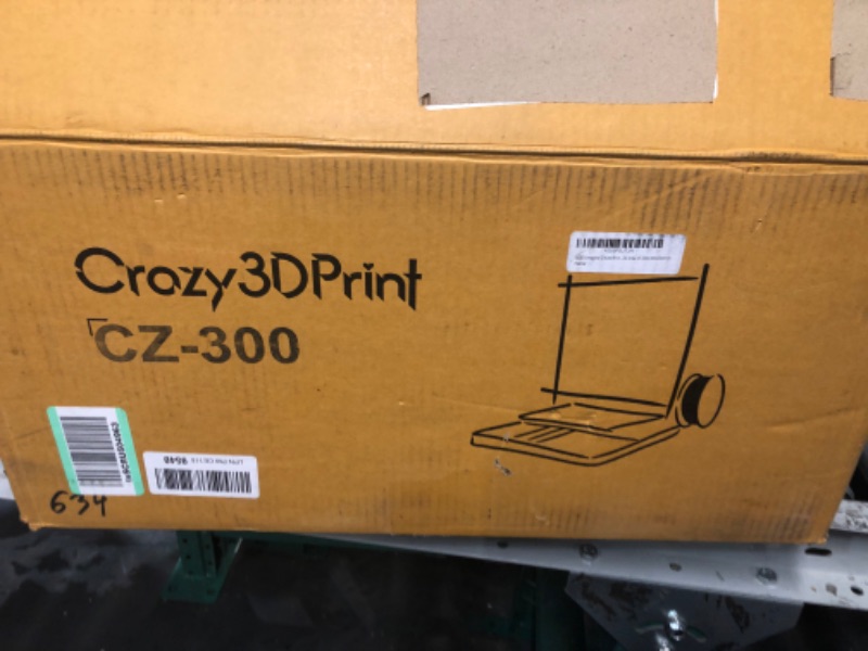 Photo 2 of 3IDEA Imagine Create Print Crazy3DPrint CZ-300 3D Printer - with Heated Print Bed, Aluminum DIY Kit, Large Build Area of 300x300x300mm