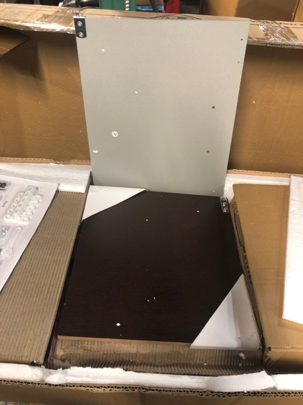 Photo 1 of KIDS TOYLAND Pretend Kitchen Playset, Pretend Wooden Play Kitchen Toy with Realistic Sounds for Ages 3-8 Girls Boys