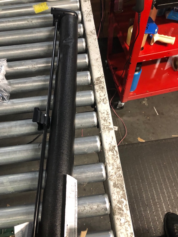 Photo 1 of 138 Inch Retractable Baby Gates Extra Wide, Uamector Mesh Baby Gate or Dog Gate,Toddler Pet Retractable Gate Adjustable Length for Large Openings Stairs Doorways Hallway Indoor Outdoor, Black (138" W x 34"H)Black