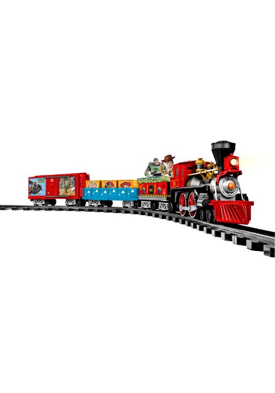 Photo 1 of **MISSING PARTS OF TRACK**
Lionel Disney Pixar's Toy Story Ready-to-Play Battery Powered Model Train Set 