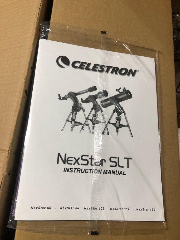 Photo 4 of Celestron - NexStar 130SLT Computerized Telescope - Compact and Portable - Newtonian Reflector Optical Design - SkyAlign Technology - Computerized Hand Control - 130mm Aperture 130 SLT Newtonian Single