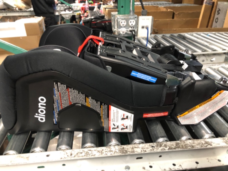 Photo 1 of Diono Radian 3R SafePlus, All-in-One Convertible Car Seat, Rear and Forward Facing, SafePlus Engineering, 10 Years 1 Car Seat, Slim Fit 3 Across, Black Jet Radian 3R SafePlus Fits 3 Across Black Jet