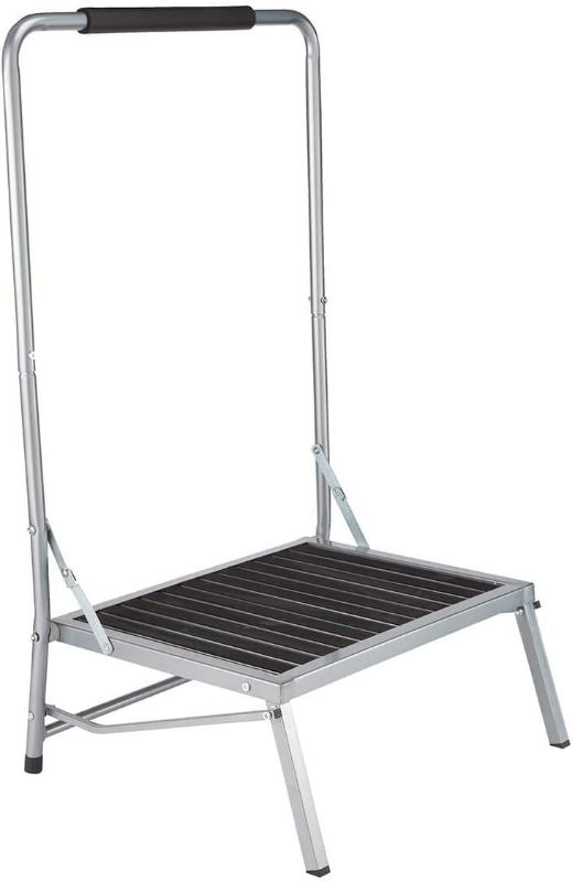 Photo 1 of 
Roll over image to zoom in







VIDEO
LivingSURE Extra Wide Step Stool with Handle, 20” x 15.6” x 38.4”
