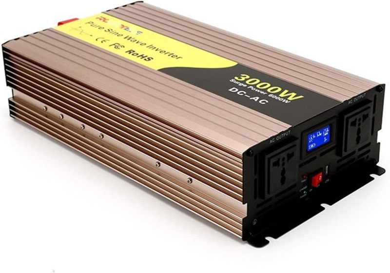 Photo 1 of Pure sine Wave 3000W Full Power Inverter 12v24V48V to 220V with LCD Digital Display