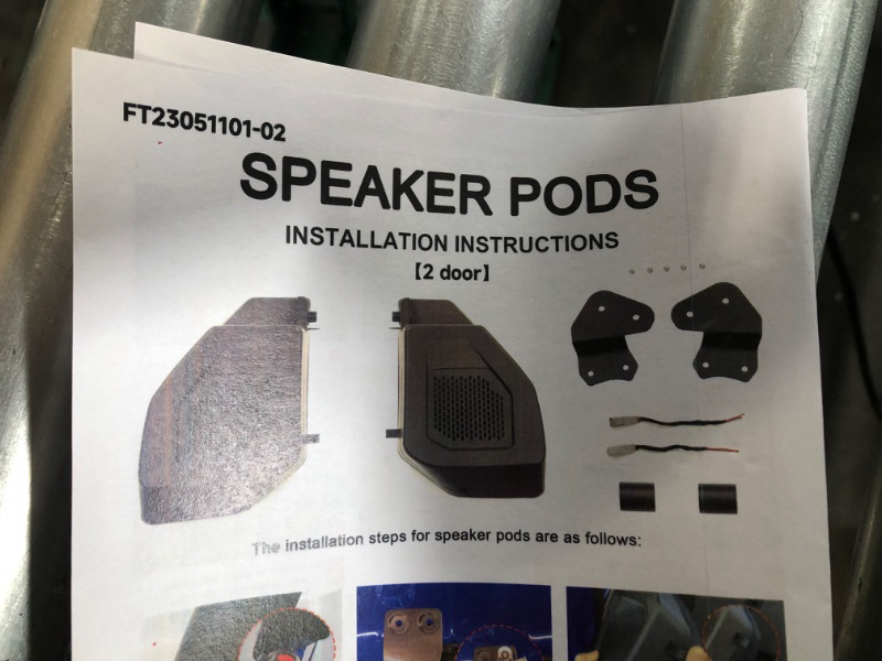 Photo 1 of ***see notes*** Speaker Pods All-in-One Adapter Kit for Better Sound Quality, Aftermarket Speakers