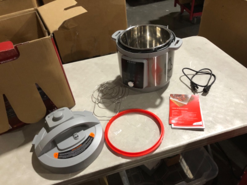 Photo 2 of ***USED - DIRTY/WET - UNABLE TO TEST***
Instant Pot Duo Plus, 6-Quart Whisper Quiet 9-in-1 Electric Pressure Cooker