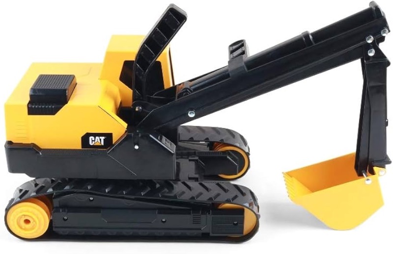 Photo 1 of CatToysOfficial, CAT Steel Construction Excavator - Heavy-Duty & Durable - Ergonomic Handles for 3+ Years Kids, Dig & Haul Dirt All Day Long