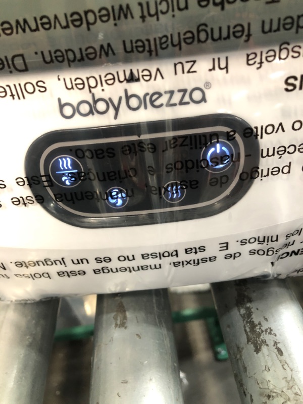 Photo 3 of Baby Brezza Bottle Sterilizer and Dryer Advanced – HEPA Filter And Steam Sterilization – Dries 33 Percent Faster Then Original - Universal Fit up to 8 Baby Bottles And 2 Sets of Pump Parts (Any Brand) Sterilizer-Dryer Advanced