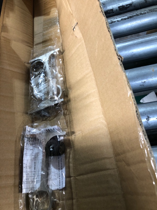 Photo 1 of Brushed Nickel Curtain Rods 72 to 144 Inch, Telescoping Drapery Rods with Cap End, 1 Inch Diameter Heavy Duty Curtain Rods, Adjustable Window Treatment Curtain Rods,