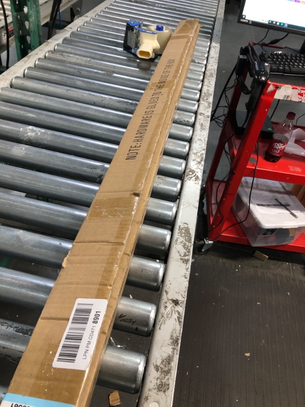 Photo 1 of Brushed Nickel Curtain Rods 72 to 144 Inch, Telescoping Drapery Rods with Cap End, 1 Inch Diameter Heavy Duty Curtain Rods, Adjustable Window Treatment Curtain Rods,