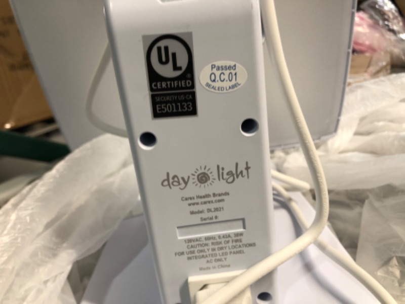 Photo 1 of Carex Day-Light Sky Bright Light Therapy Lamp - 10,000 LUX - Sun Lamp to Combat Winter Blues and to Increase Your Energy, White
