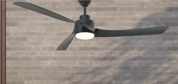 Photo 1 of **MISSING PARTS***
Minka Ceiling Fan Co. Ormond 60-in Matte Black Integrated LED Indoor Ceiling Fan with Light and Remote (3-Blade)
