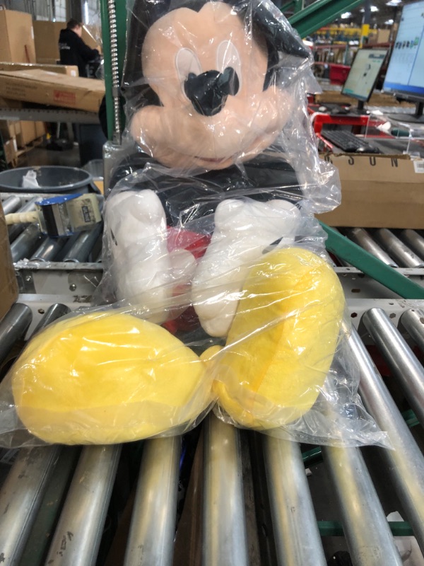 Photo 4 of Disney Junior Mickey Mouse 40 Inch Giant Plush Mickey Mouse Stuffed Animal for Kids, by Just Play