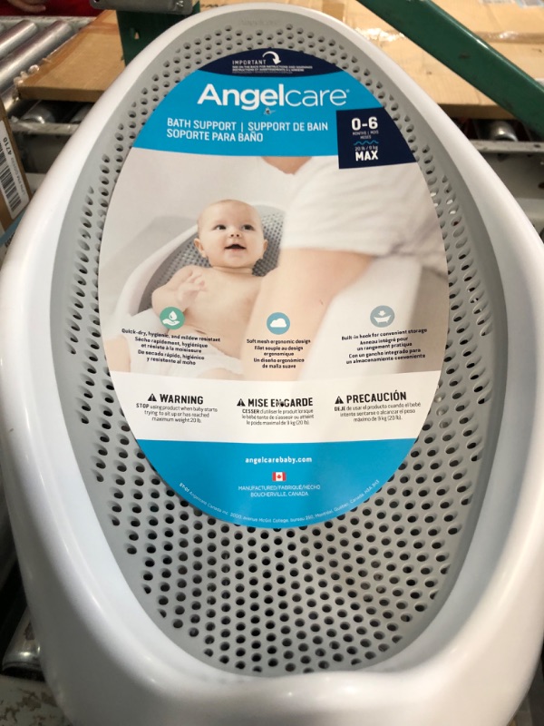 Photo 3 of Angelcare Baby Bath Support (Grey) | Ideal for Babies Less than 6 Months Old