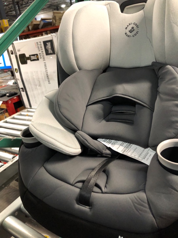 Photo 7 of Maxi-Cosi Pria All-in-One Convertible Car Seat, rear-facing, from 4-40 pounds; forward-facing to 65 pounds; and up to 100 pounds in booster mode, Blackened Pearl