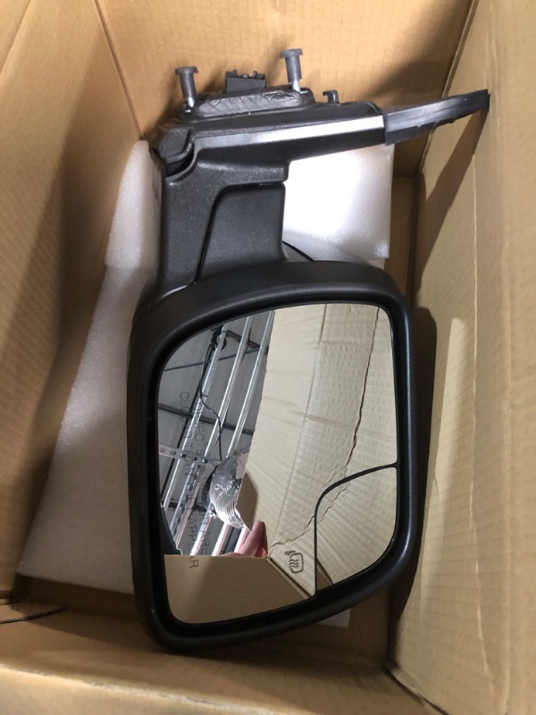 Photo 3 of Lqito Right Passenger Side Mirror Fits 2011-2019 Ford Explorer With Blind Spot Glass Power Heated Turn signal And Puddle Light?Without Power Folding 7Pins Replaces GB5Z17682BA,BB5Z17682BA,FO1321554 R-7PINS