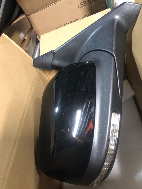 Photo 2 of Lqito Right Passenger Side Mirror Fits 2011-2019 Ford Explorer With Blind Spot Glass Power Heated Turn signal And Puddle Light?Without Power Folding 7Pins Replaces GB5Z17682BA,BB5Z17682BA,FO1321554 R-7PINS