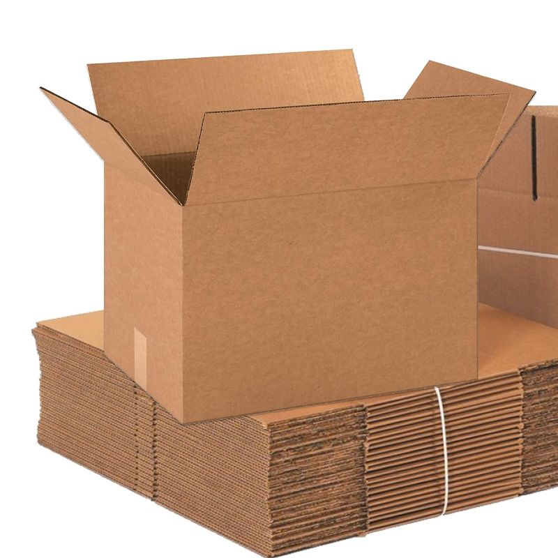 Photo 1 of Office Depot® Brand Corrugated Boxes, 18" x 12" x 12", Kraft, Pack Of 10