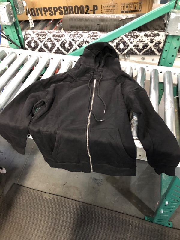 Photo 2 of BLACK HOODIE SIZE SMALL 