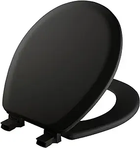 Photo 1 of ***DAMAGED - SCRATCHED - SEE PICTURES***
achet Elongated Closed-Front Toilet Seat with Soft Close and Quick Release