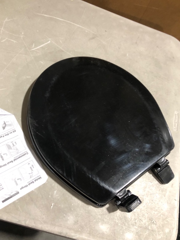 Photo 2 of ***DAMAGED - SCRATCHED - SEE PICTURES***
MAYFAIR 841EC 047 Cameron Toilet Seat