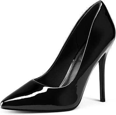 Photo 1 of mysoft Women's High Heels Pumps Closed Pointed Toe Stiletto 4IN Heels - size 6.5